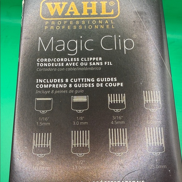 Wahl Professional Magic Clip Cordless Clipper - Burgundy - Picture 8 of 13